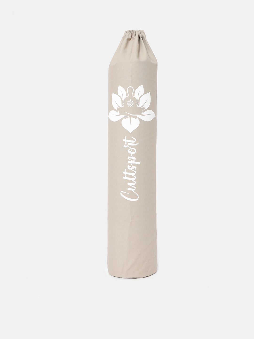 

Cultsport Khaki Pure Cotton Yoga Mat Bag