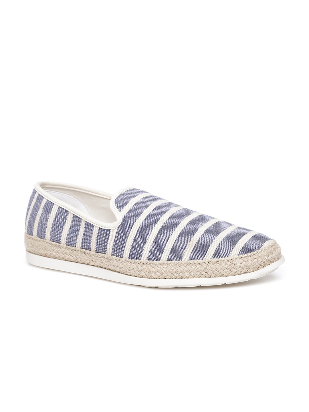 

Call It Spring Men Blue Striped Espadrilles