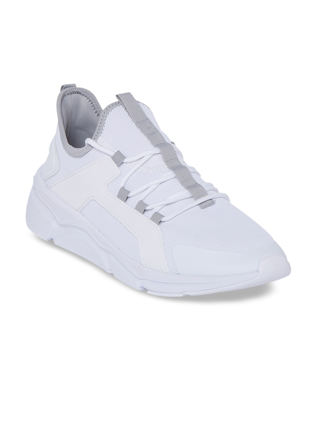 

Call It Spring Men White Woven Design Sneakers