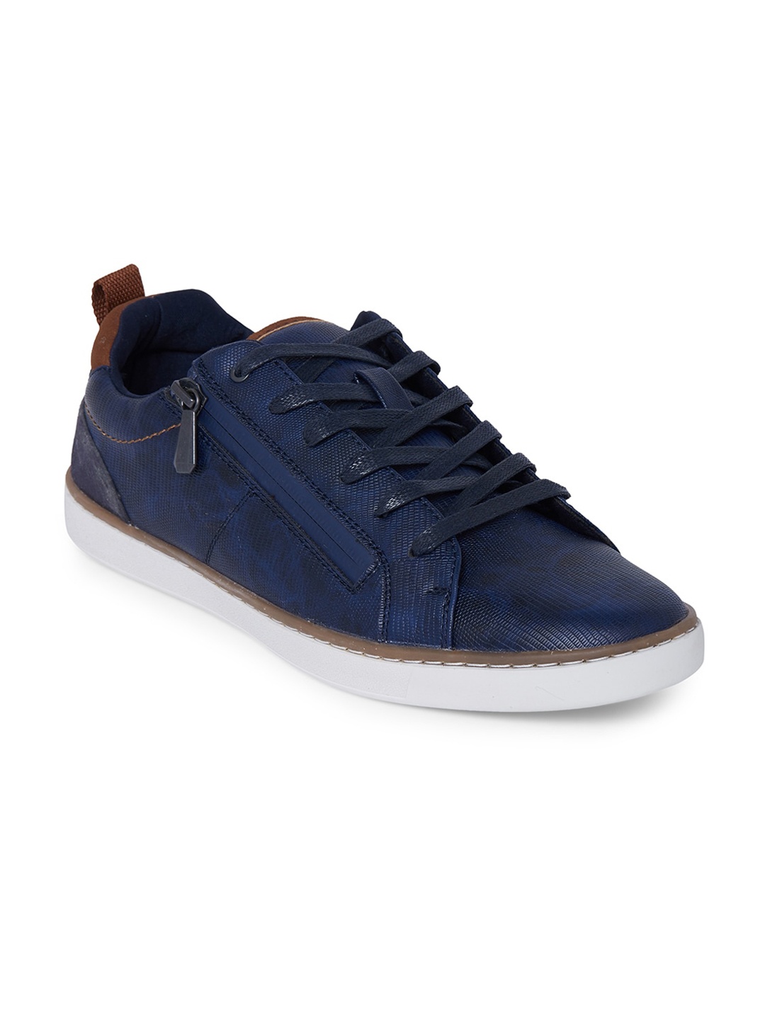 

Call It Spring Men Blue Textured Sneakers