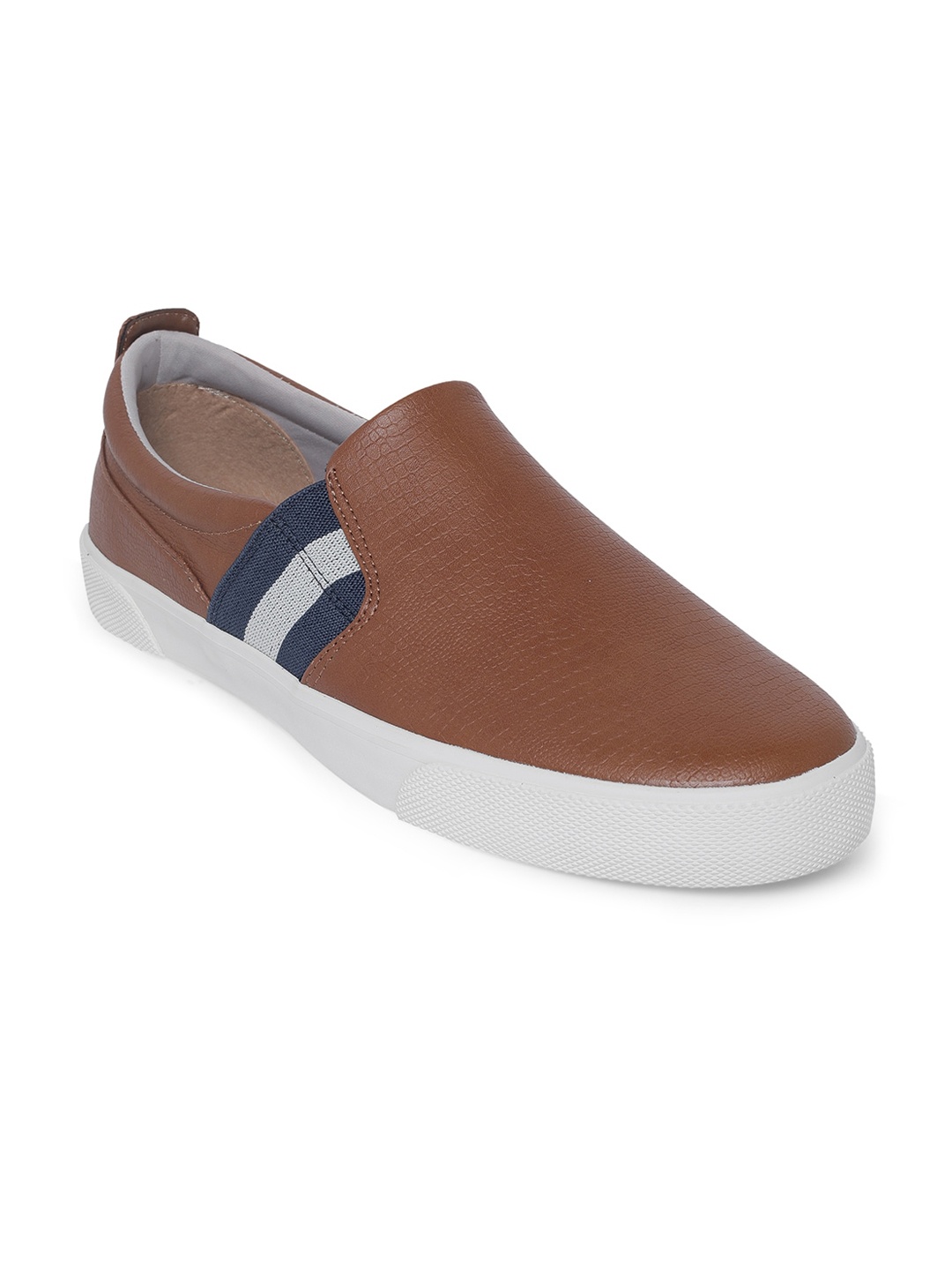 

Call It Spring Men Brown Slip-On Sneakers