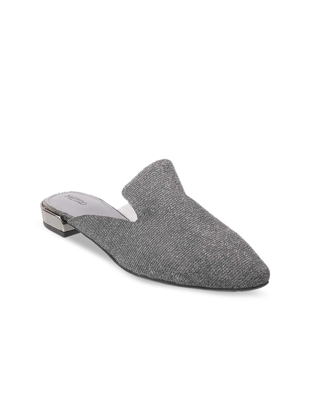 

Metro Women Grey Mules Flats