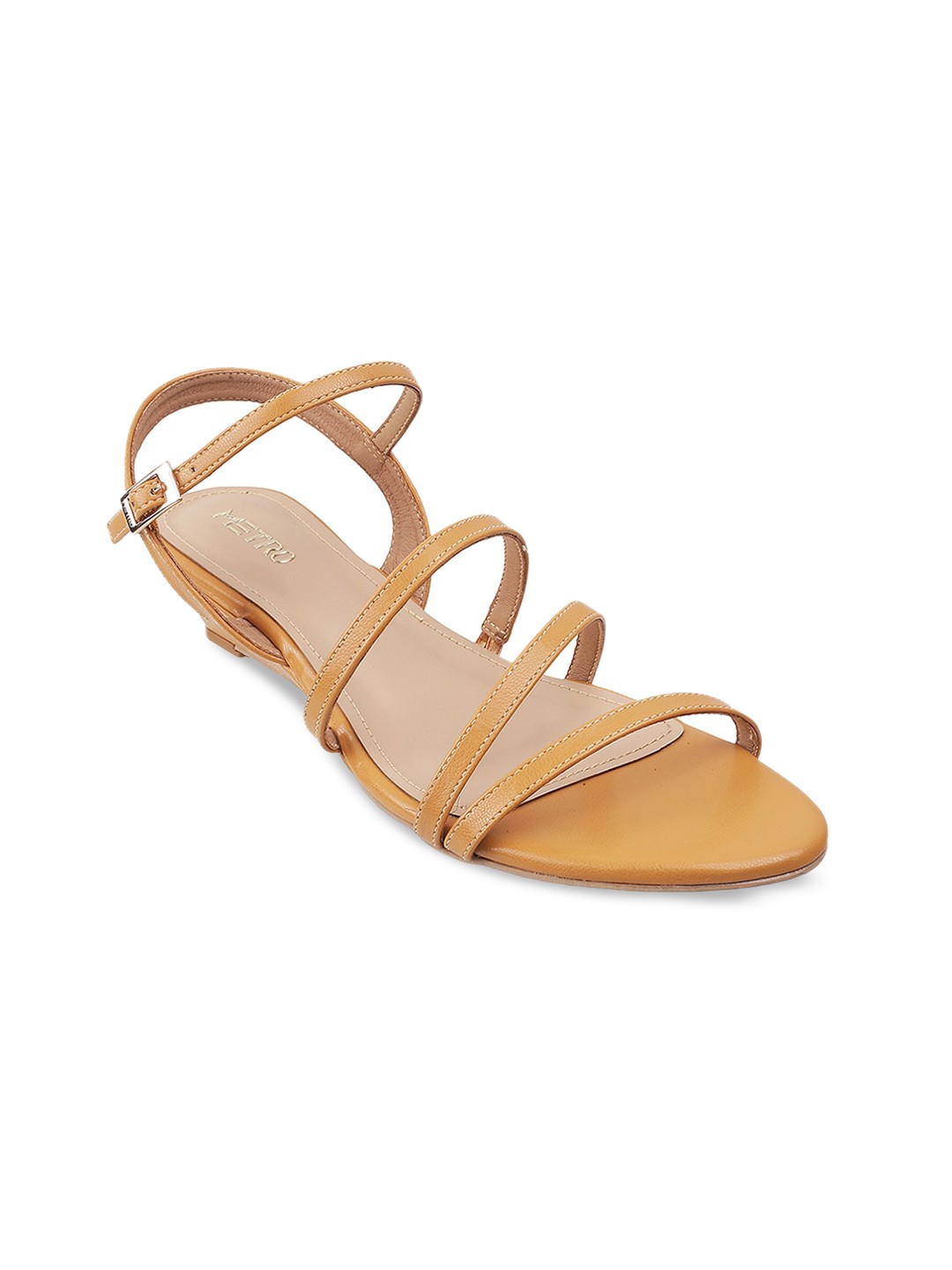 

Metro Tan Wedge Sandals Heels
