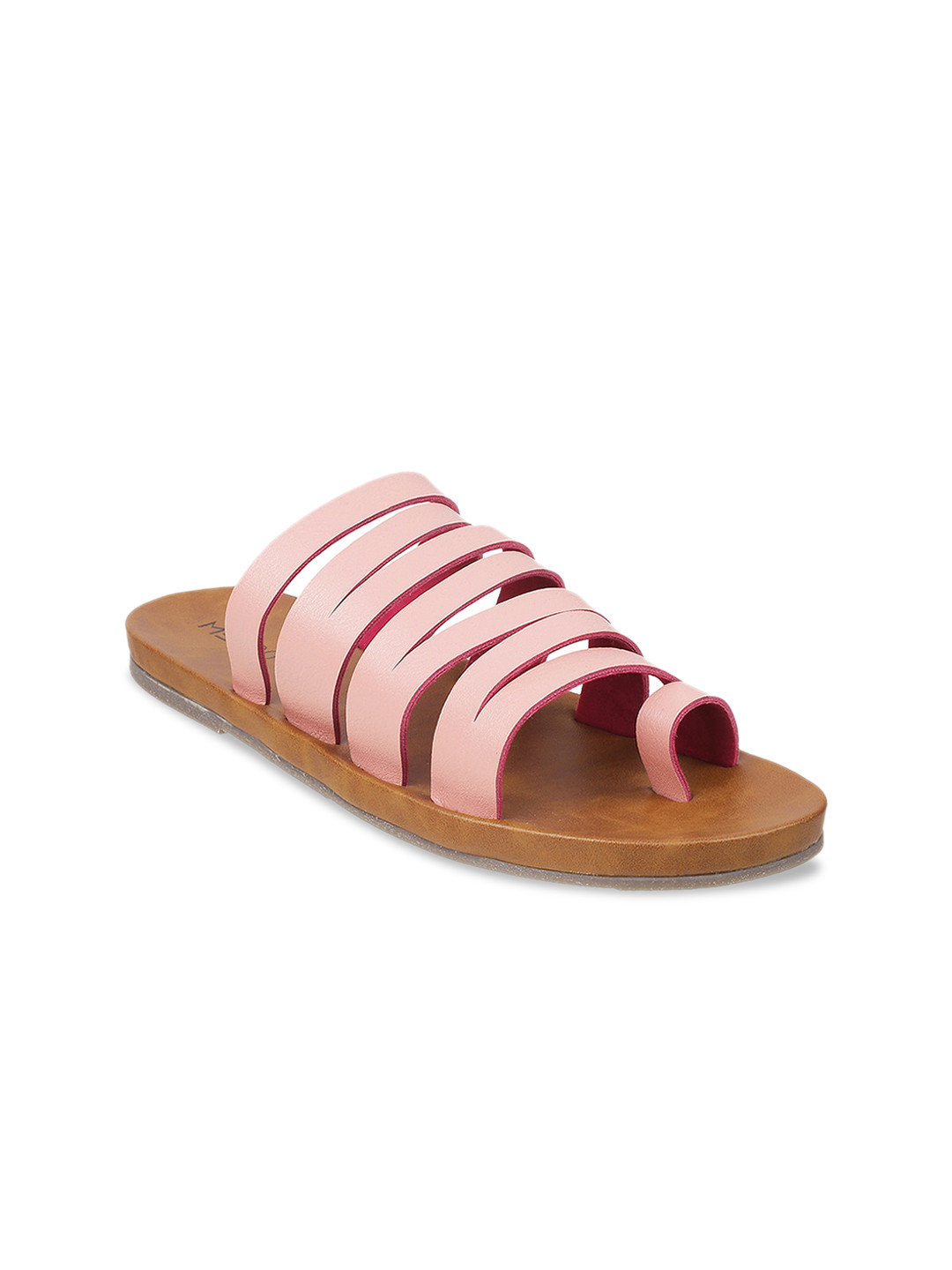 

Metro Women Pink One Toe Flats