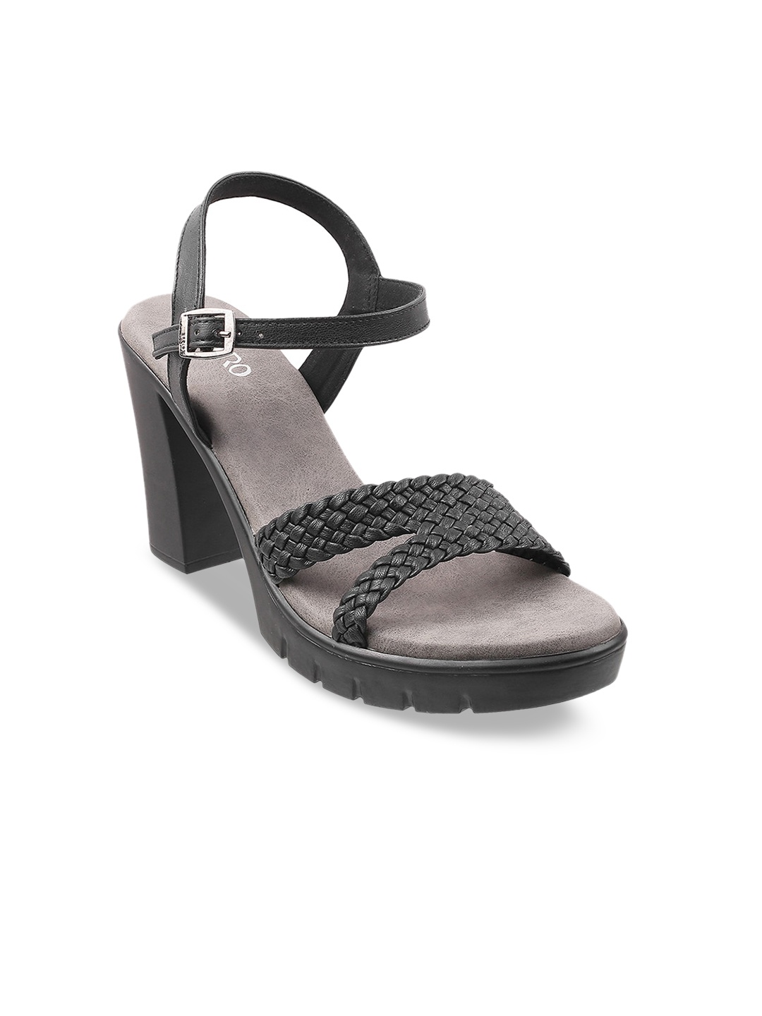 

Metro Black Block Heels