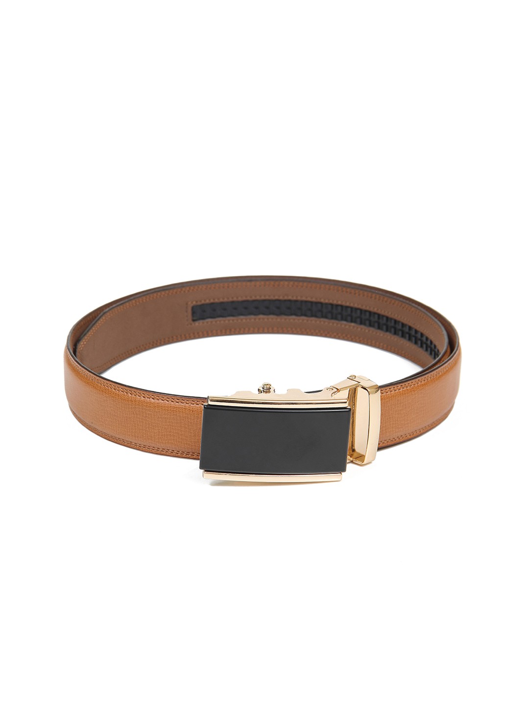 

Calvadoss Men Tan PU Belt