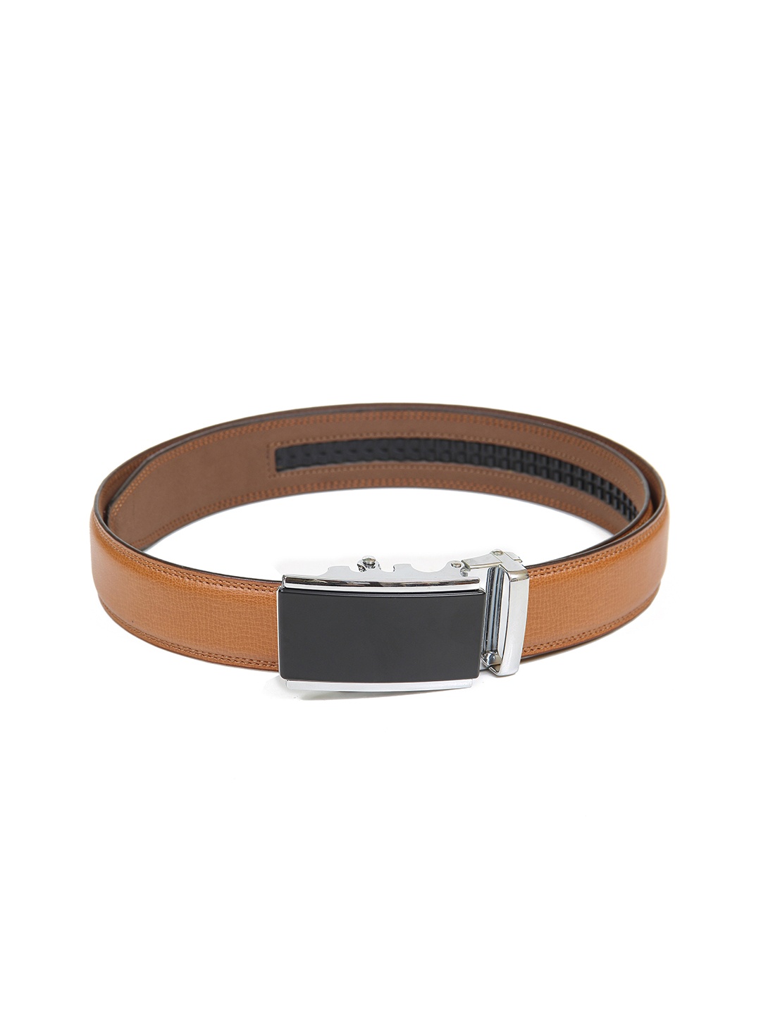 

Calvadoss Men Tan PU Belt