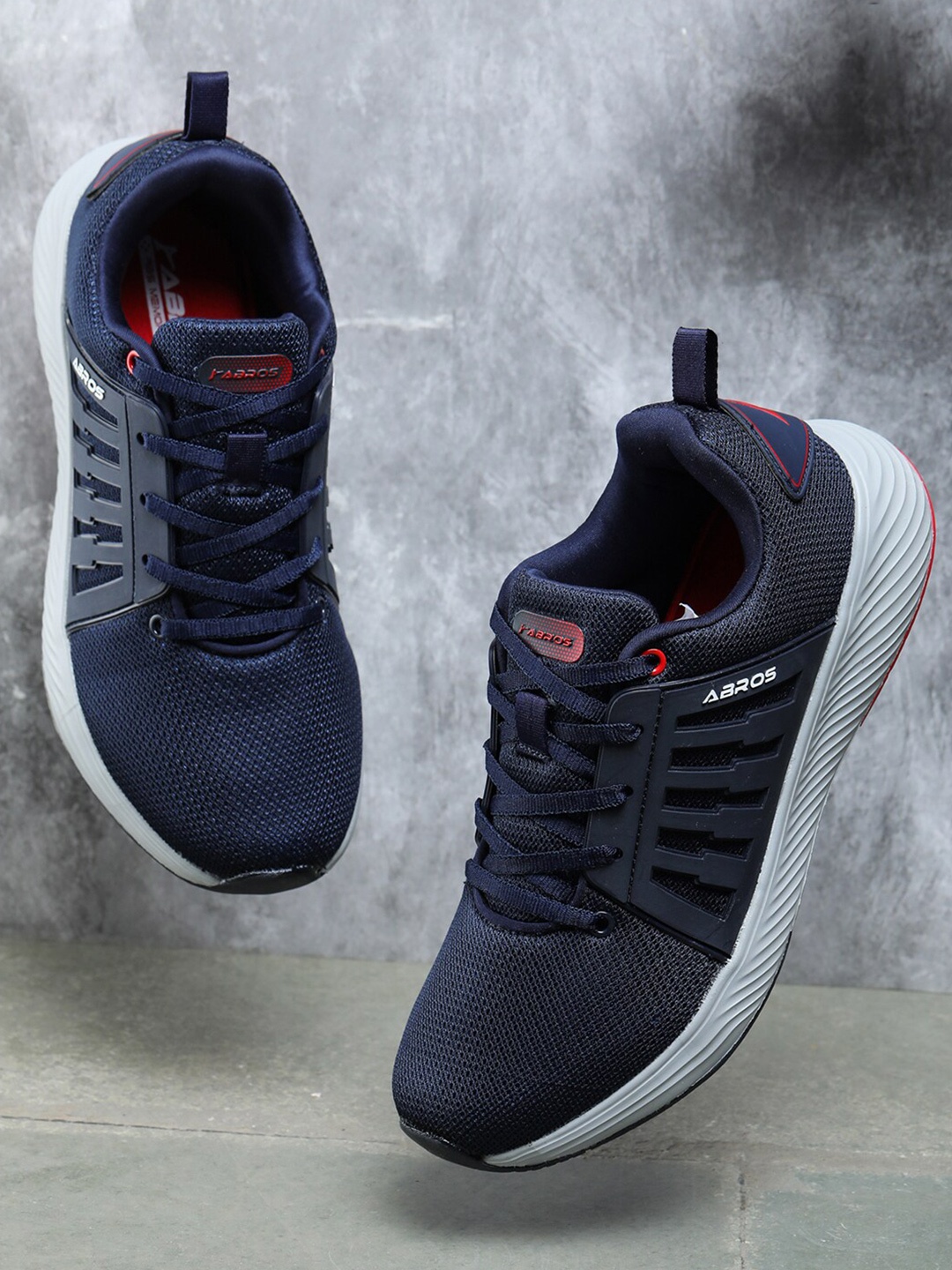 

ABROS Men Jupiter Running Sports Shoes, Navy blue