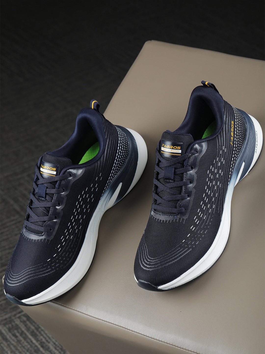 

ABROS Men Hayden Running Sports Shoes, Navy blue