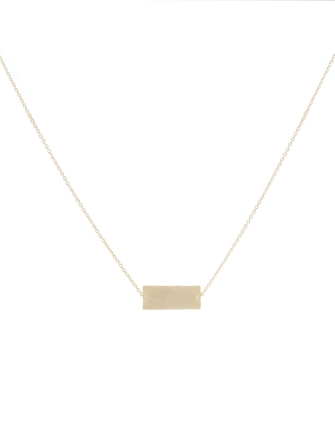 

Goldnera Brass-Plated Gold-Toned Pendant With Chain