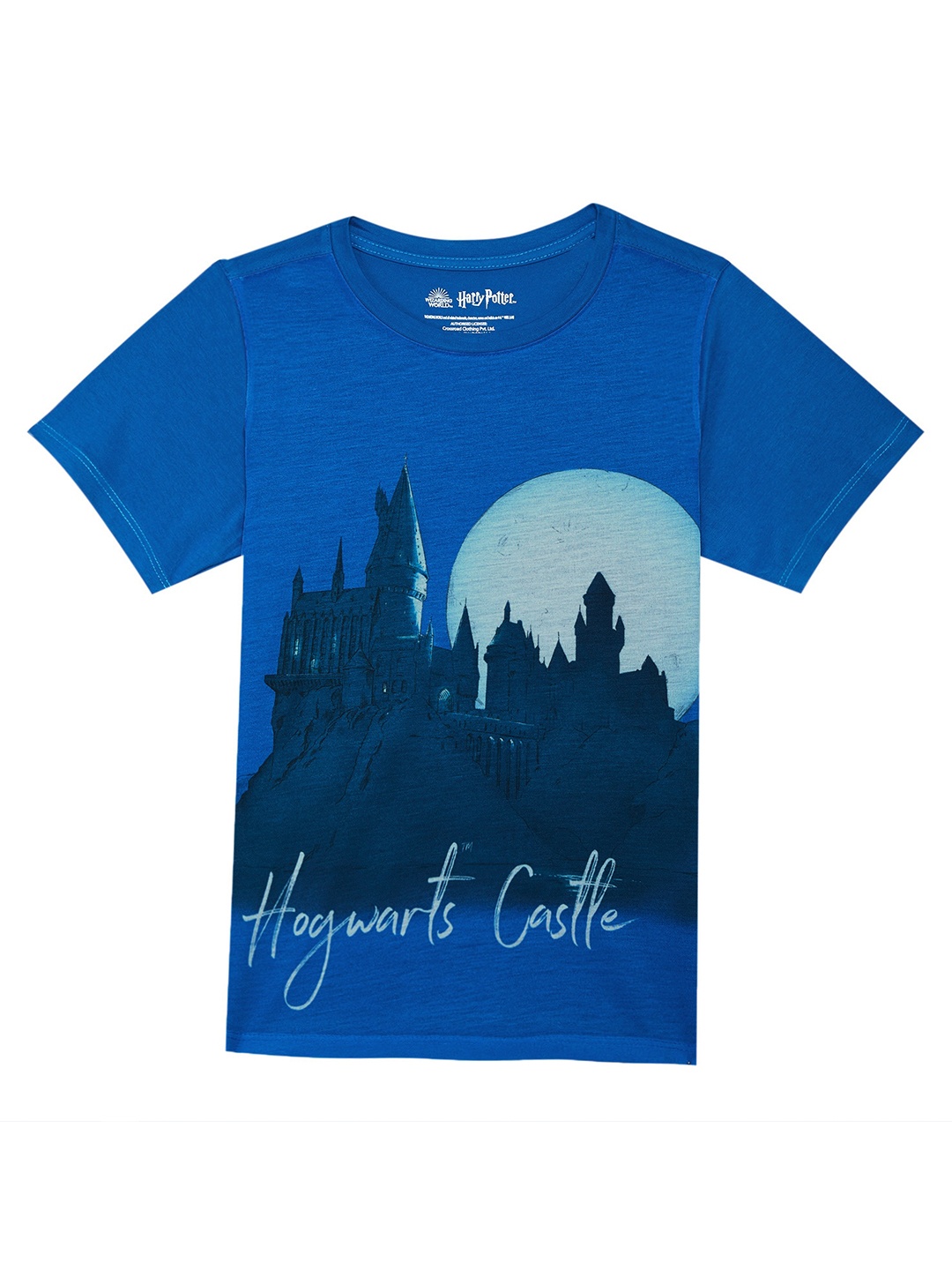 

Harry Potter by Wear Your Mind Boys Black & Black Harry Potter Printed T-shirt
