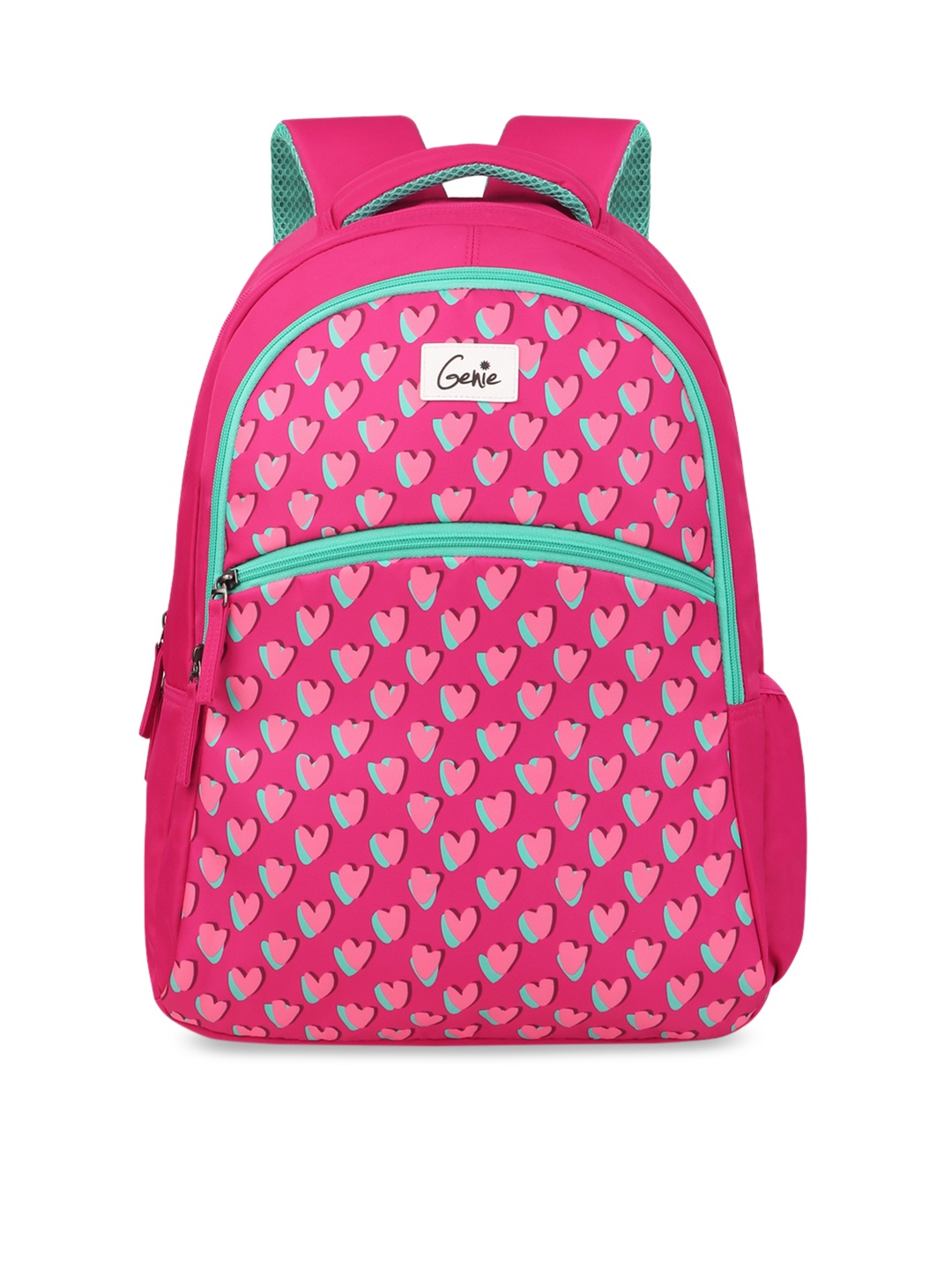 

Genie Unisex Graphic Print Large Backpack - 36 L, Pink