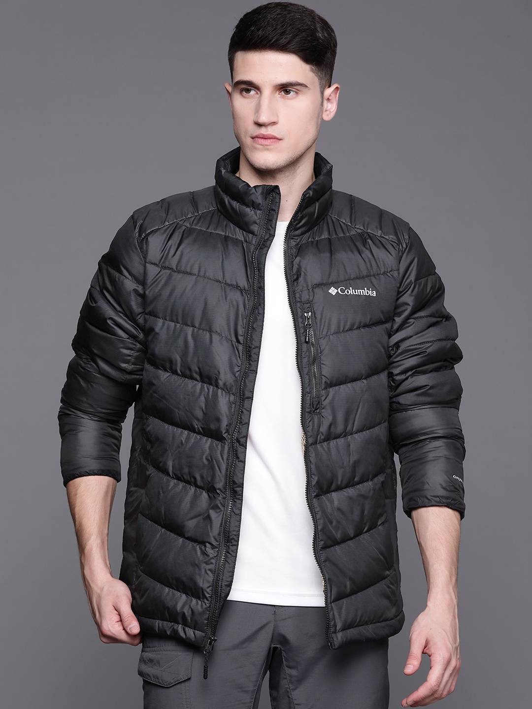 

Columbia Men Black Insulator Outdoor Hiking Padded Jacket