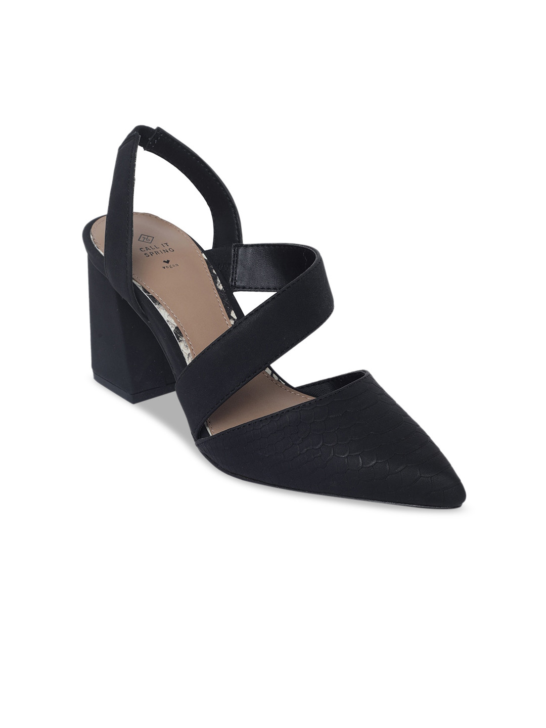 

Call It Spring Black Block Pumps