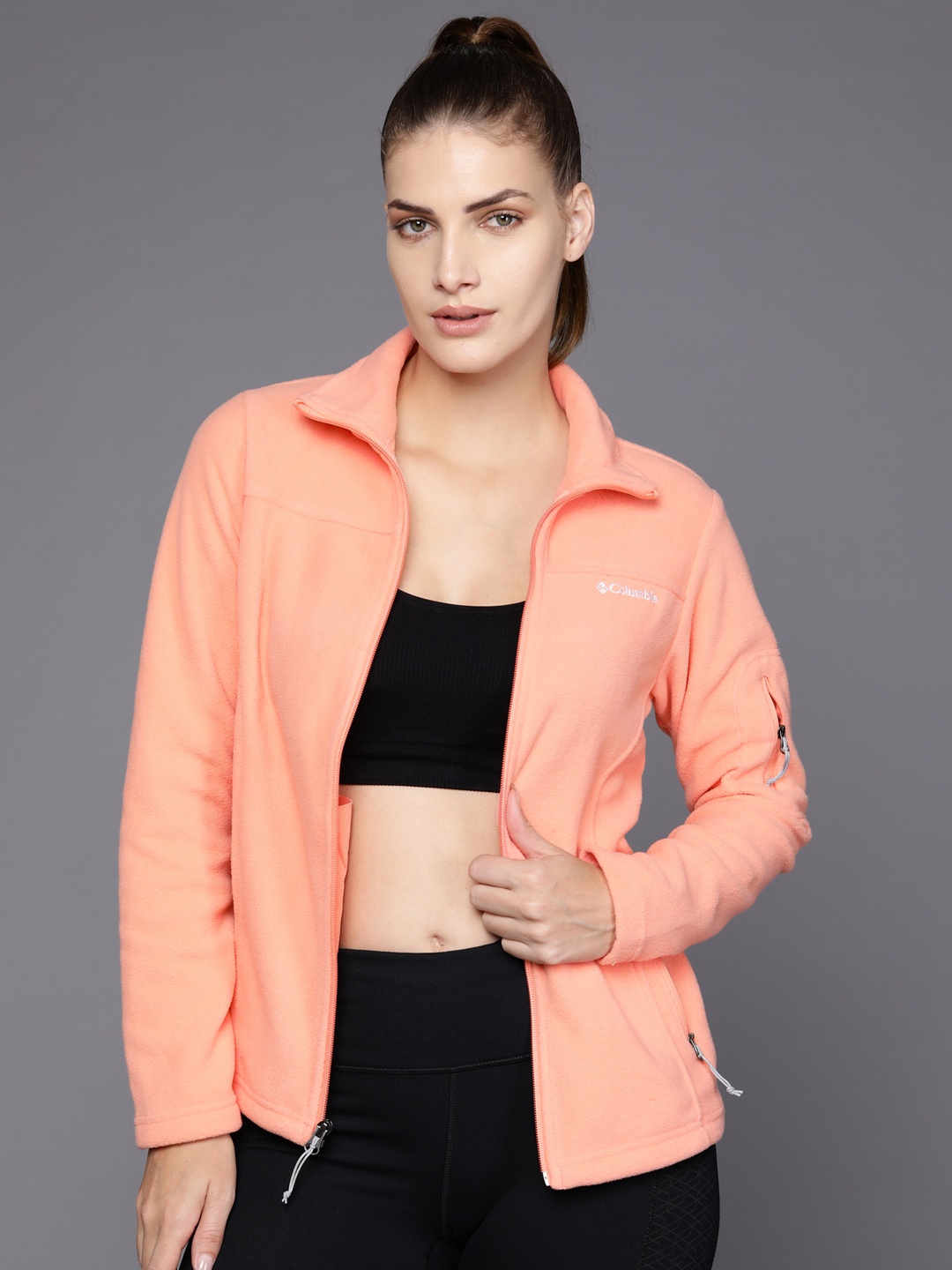 

Columbia Fast Trek II Outdoor Sporty Jacket, Coral