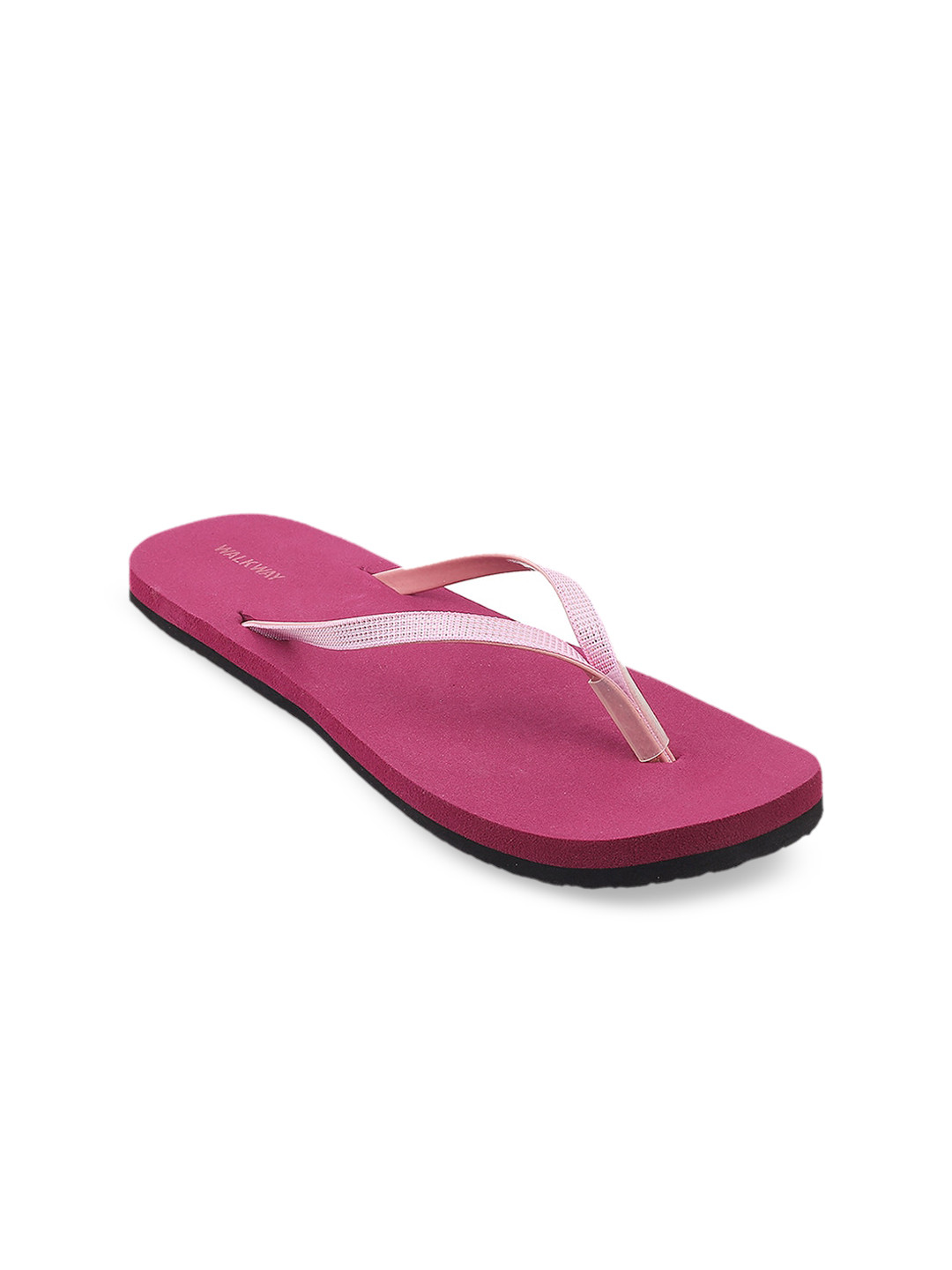 

WALKWAY by Metro Women Maroon Open Toe Flats