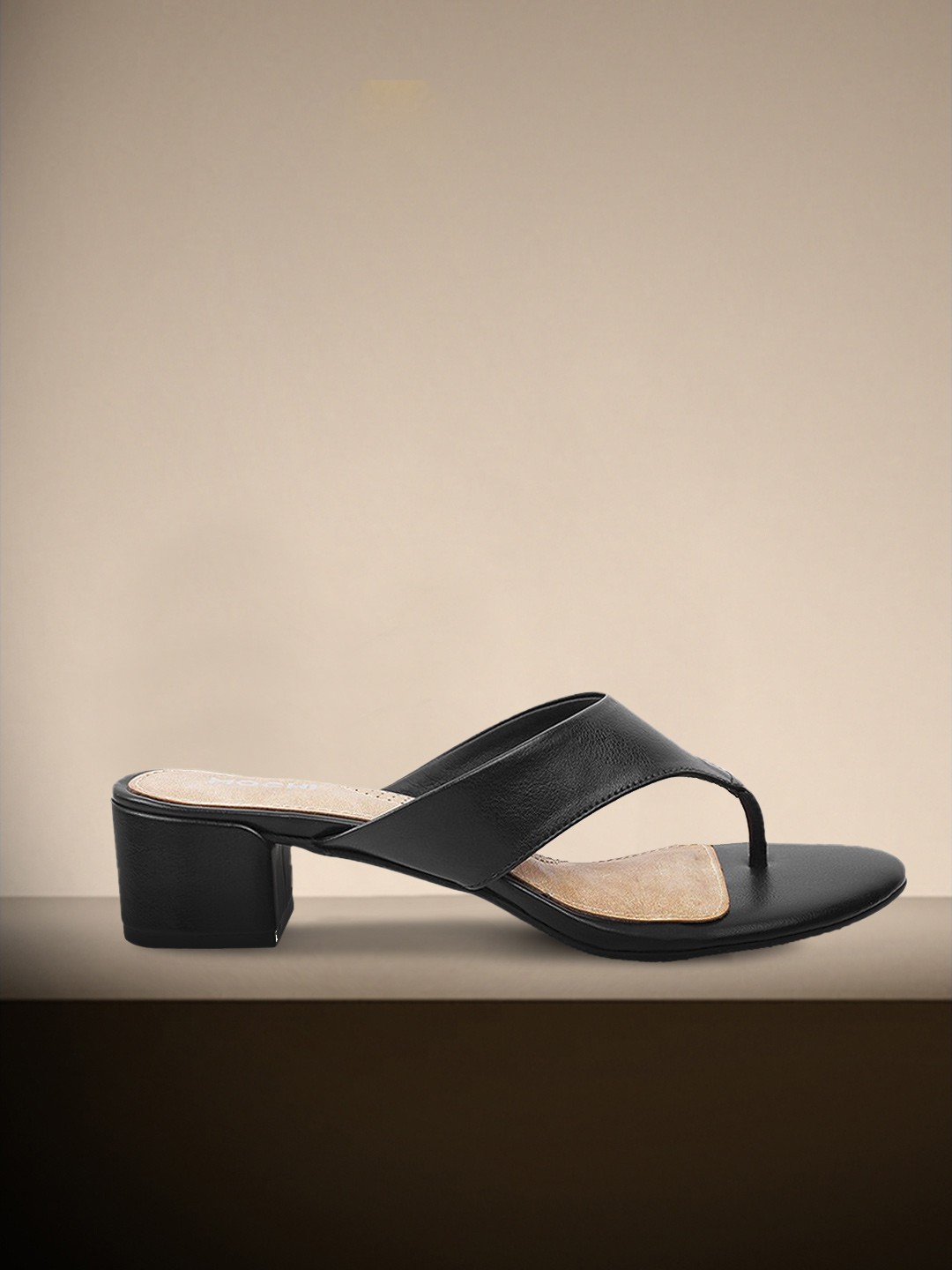 

Mochi Black Block Sandals