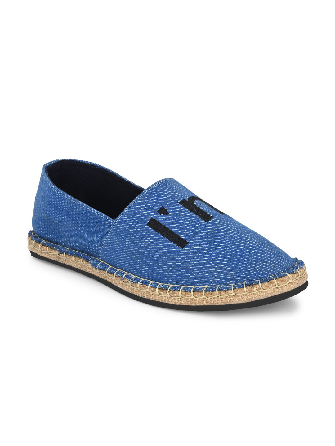 

KLEAT Men Blue Printed Espadrilles