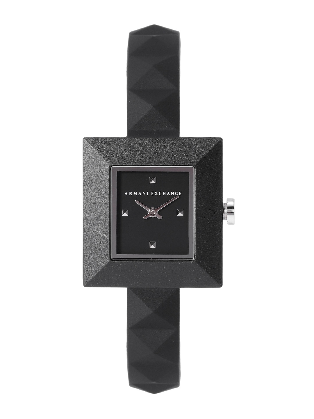 

Armani Exchange Women Black Dial & Black Straps Analogue Watch AX4400