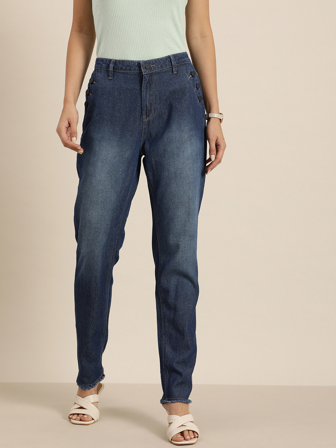 

Moda Rapido Women Blue Light Fade Stretchable Jeans