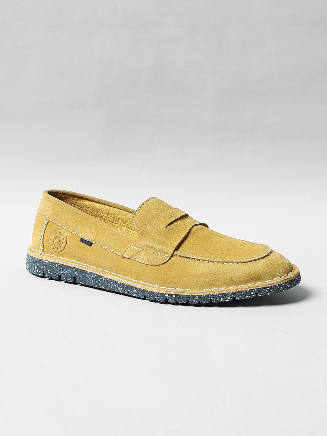 

Jack & Jones Men Yellow Suede Loafers