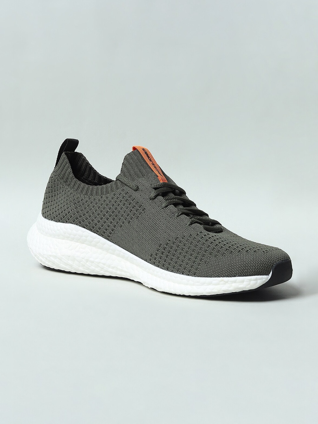 

Jack & Jones Men Green Woven Design Sneakers