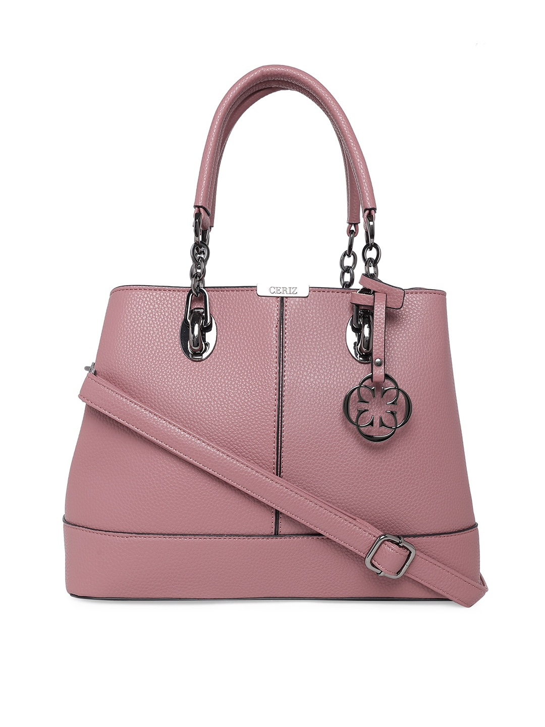 

CERIZ Pink Handheld Bag