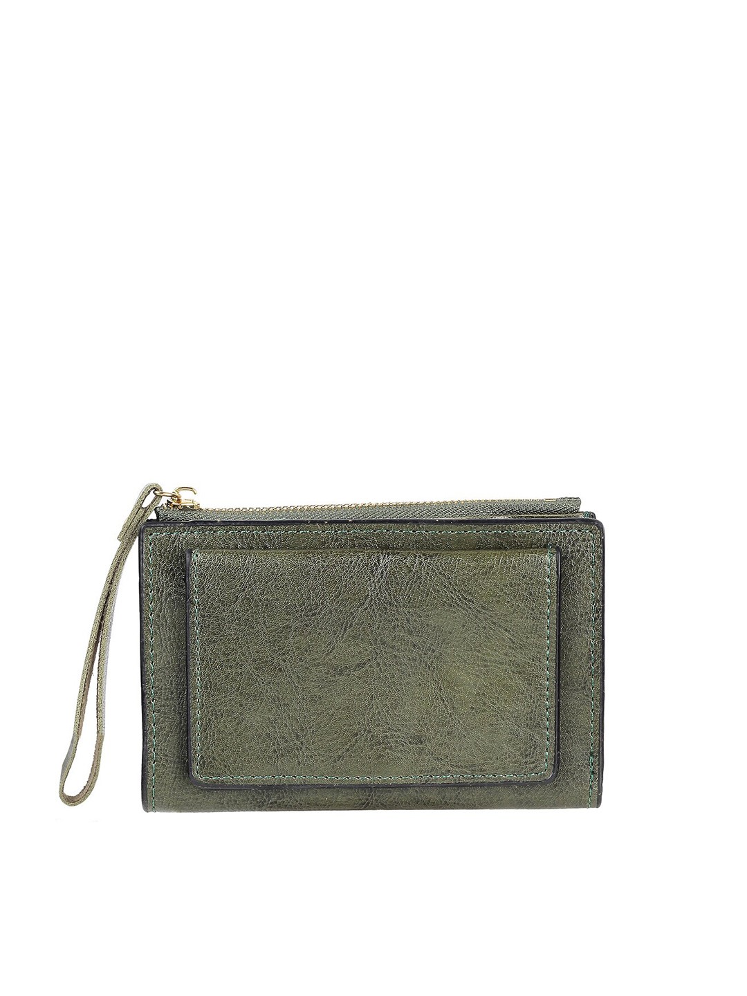 

WALKWAY by Metro Women Green Two Fold Wallet