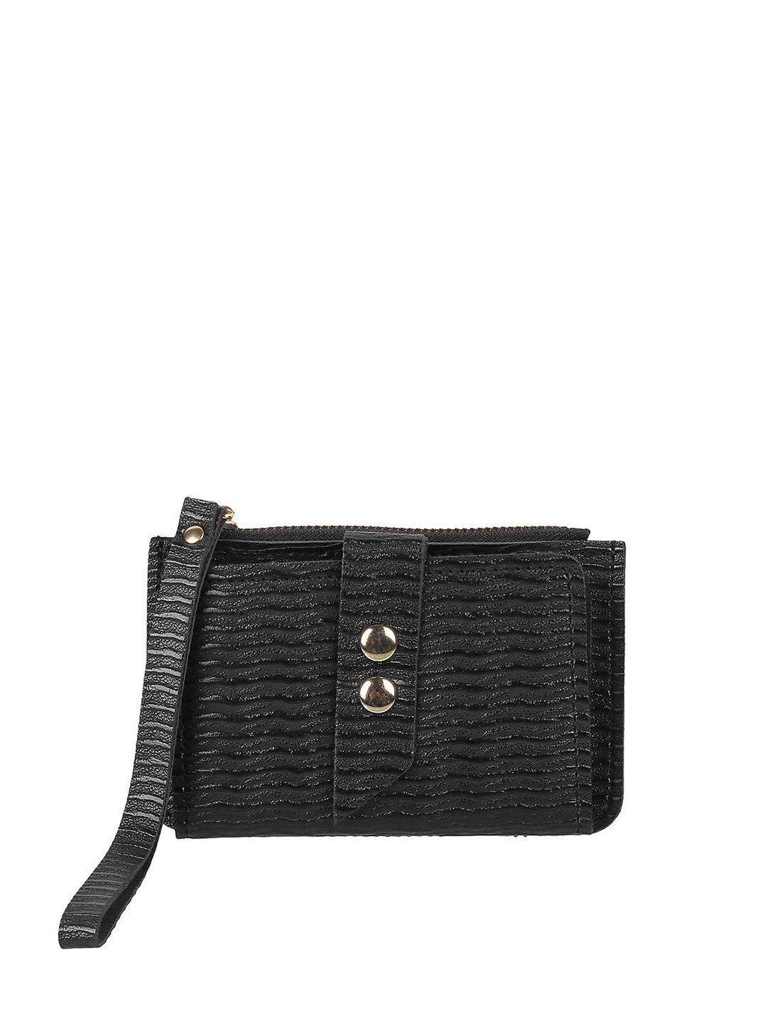 

WALKWAY by Metro Black Textured Purse Clutch
