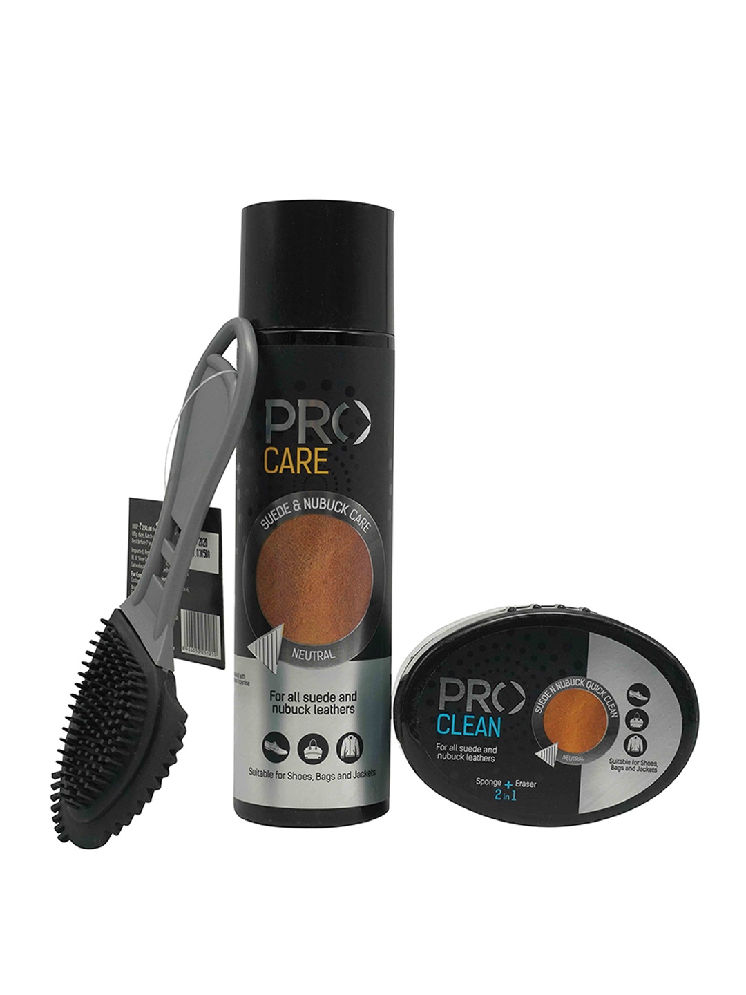 

PRO Neutral Champion Kit for Suede & Nubuck Shoes, Transparent