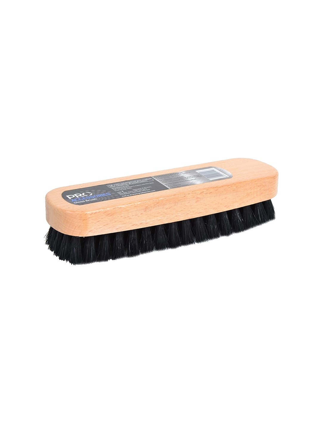 

PRO Shoe Gloss Brush with Dense Bristles, Black