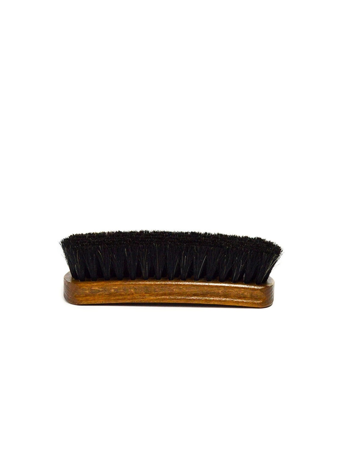 

PRO Leather Shoes Horse Hair Shoe Brush with Dense Bristles, Black