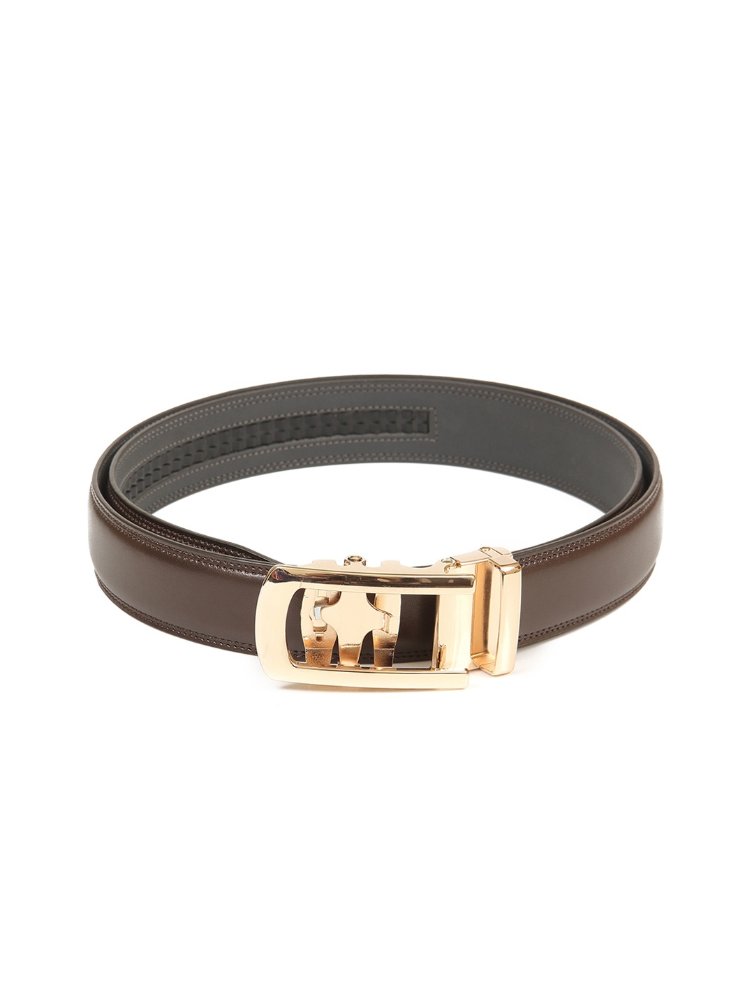 

Calvadoss Men Brown PU Belt