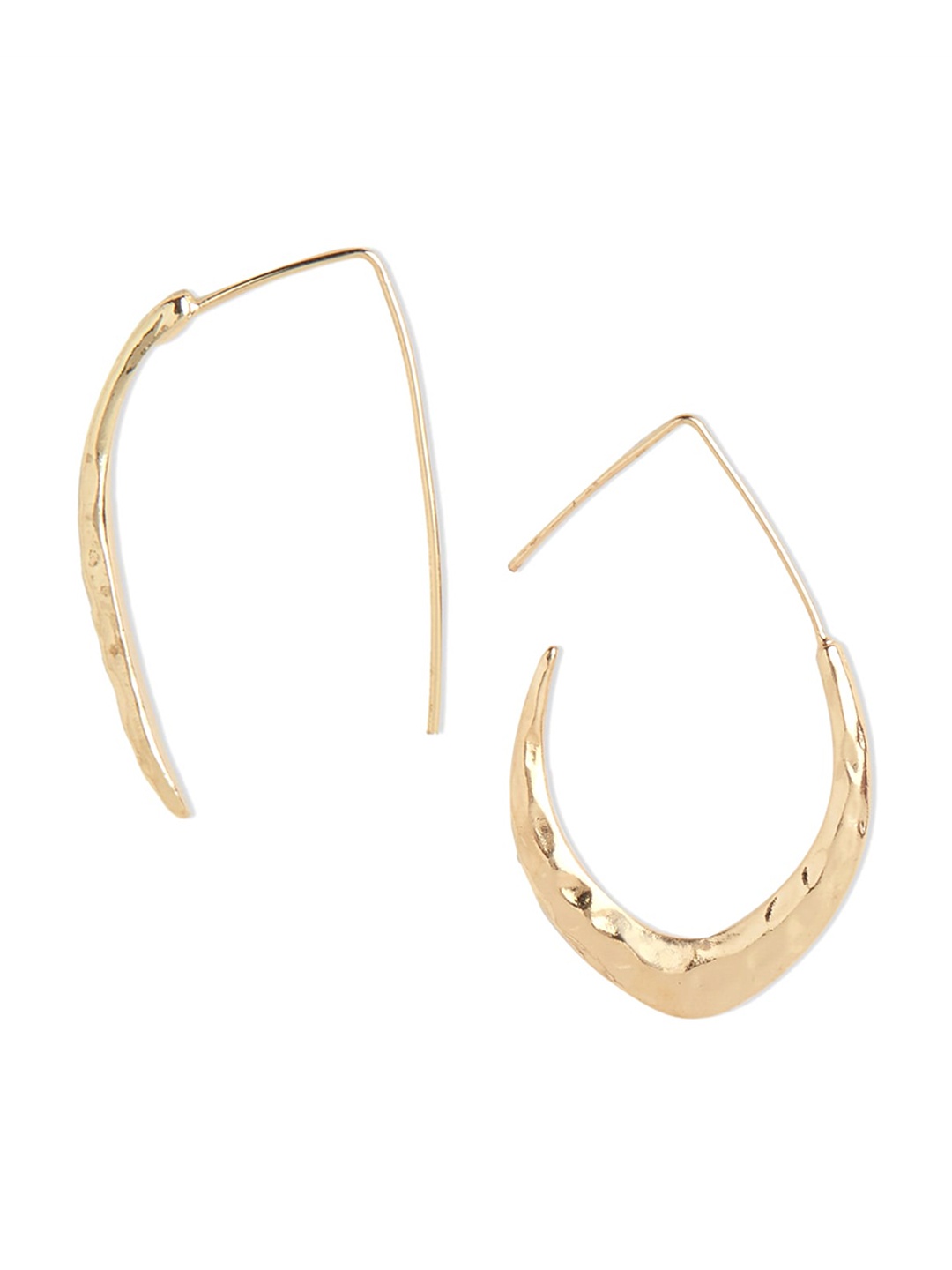 

20Dresses Gold-Toned Contemporary Drop Earrings