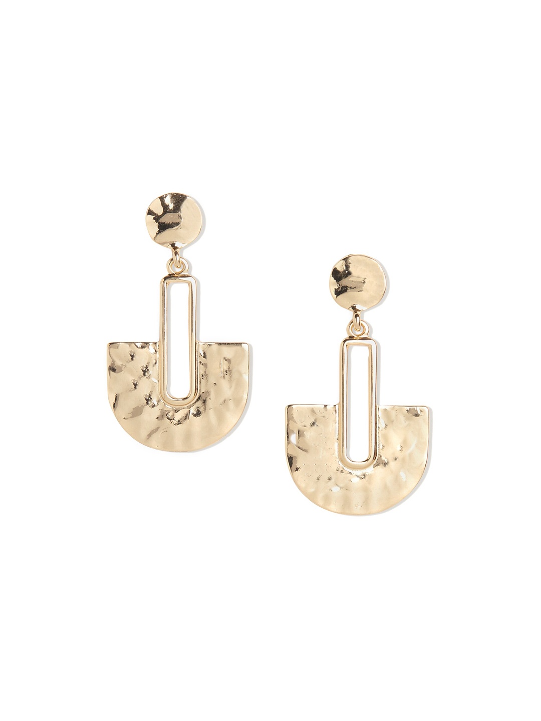 

20Dresses Gold-Toned Quirky Drop Earrings