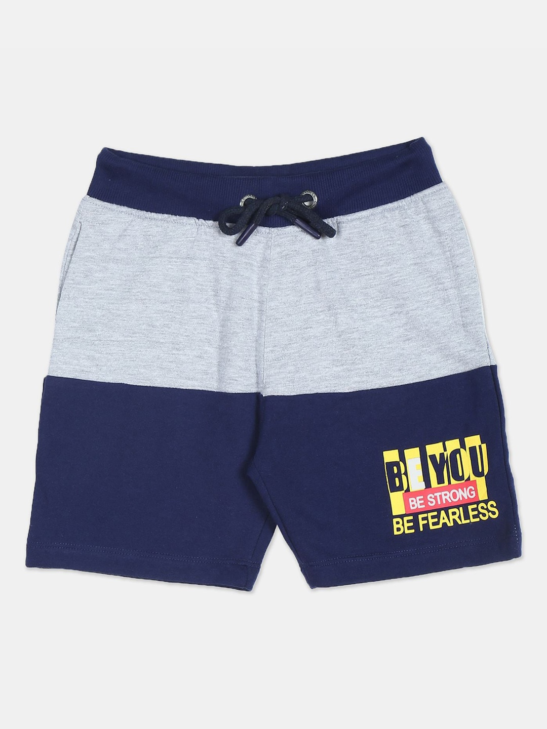 

Cherokee Boys Grey Colourblocked Shorts