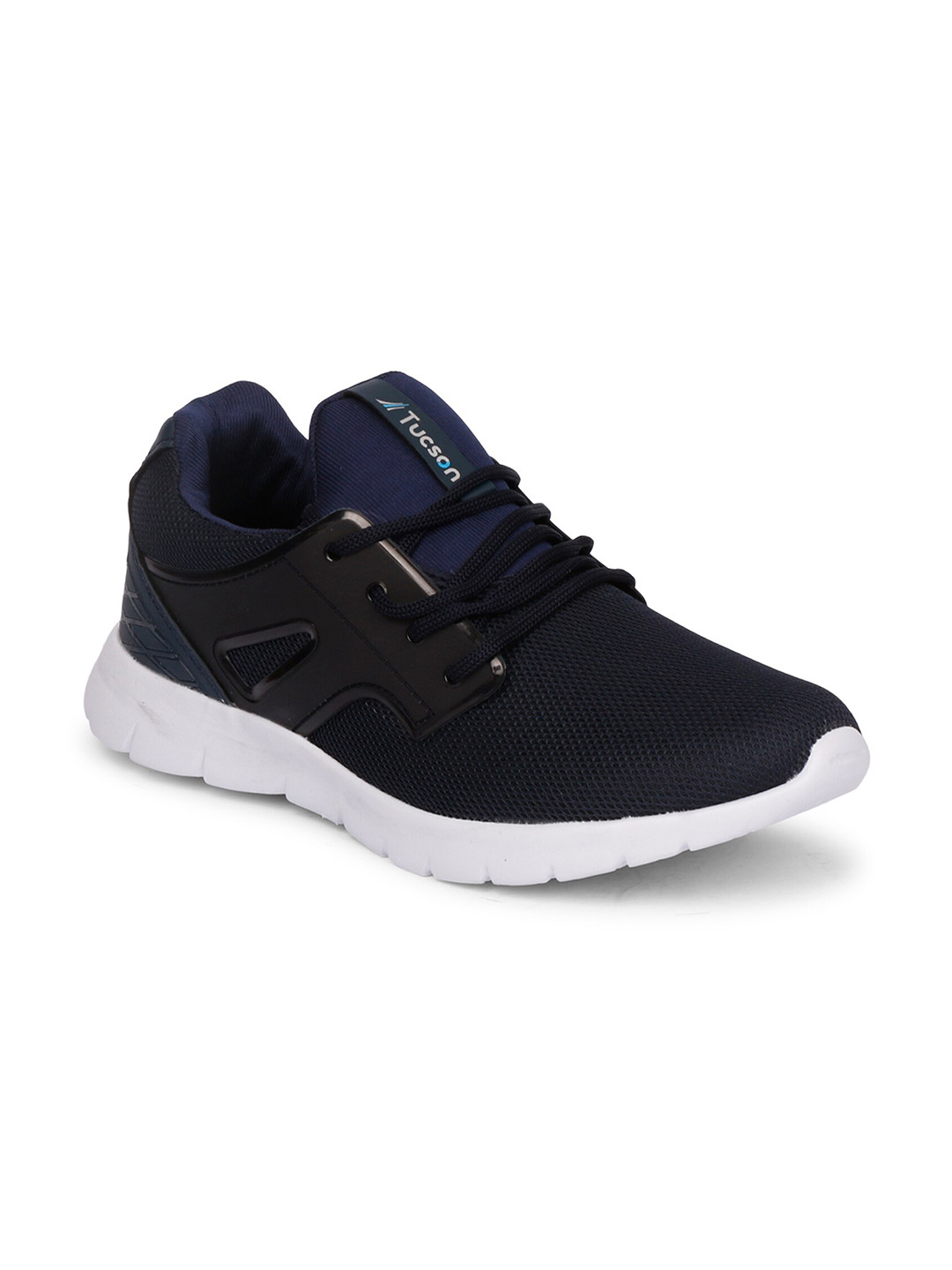 

Tucson Men Navy Blue Mesh Walking Shoes