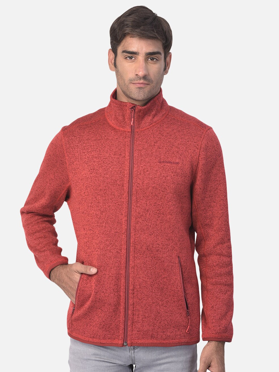 

Woodland Men Red Sweatshirt