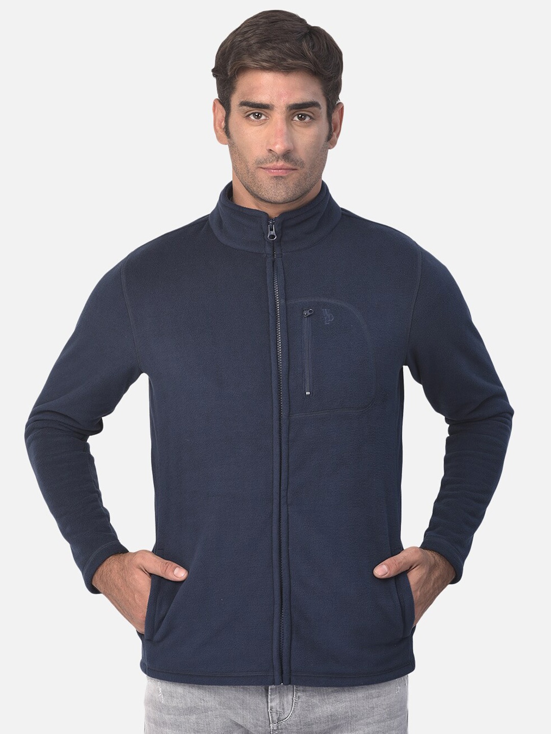 

Woodland Men Navy Blue Sweatshirt