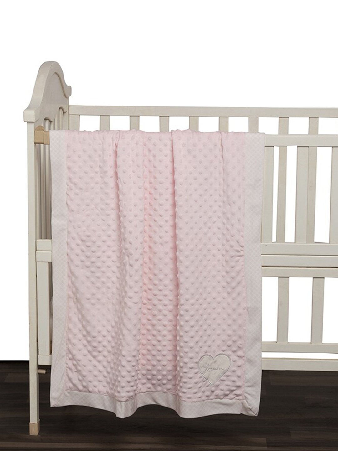 

KICKS & CRAWL Pink Mild Winter 150 GSM Single Bed Blanket