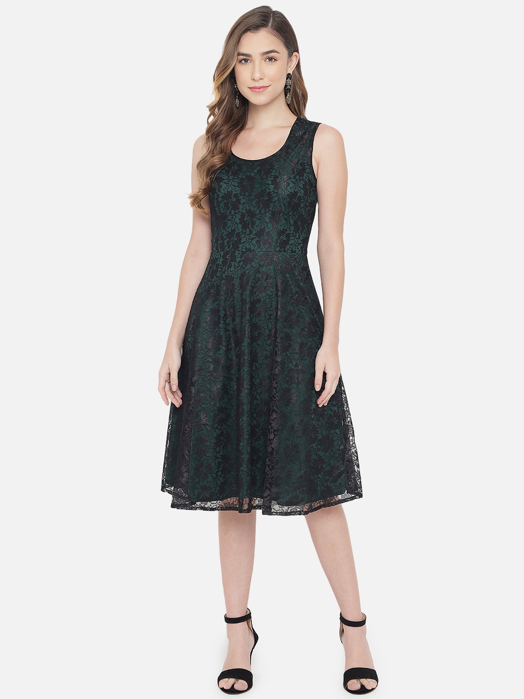 

Just Wow Black Lace Dress