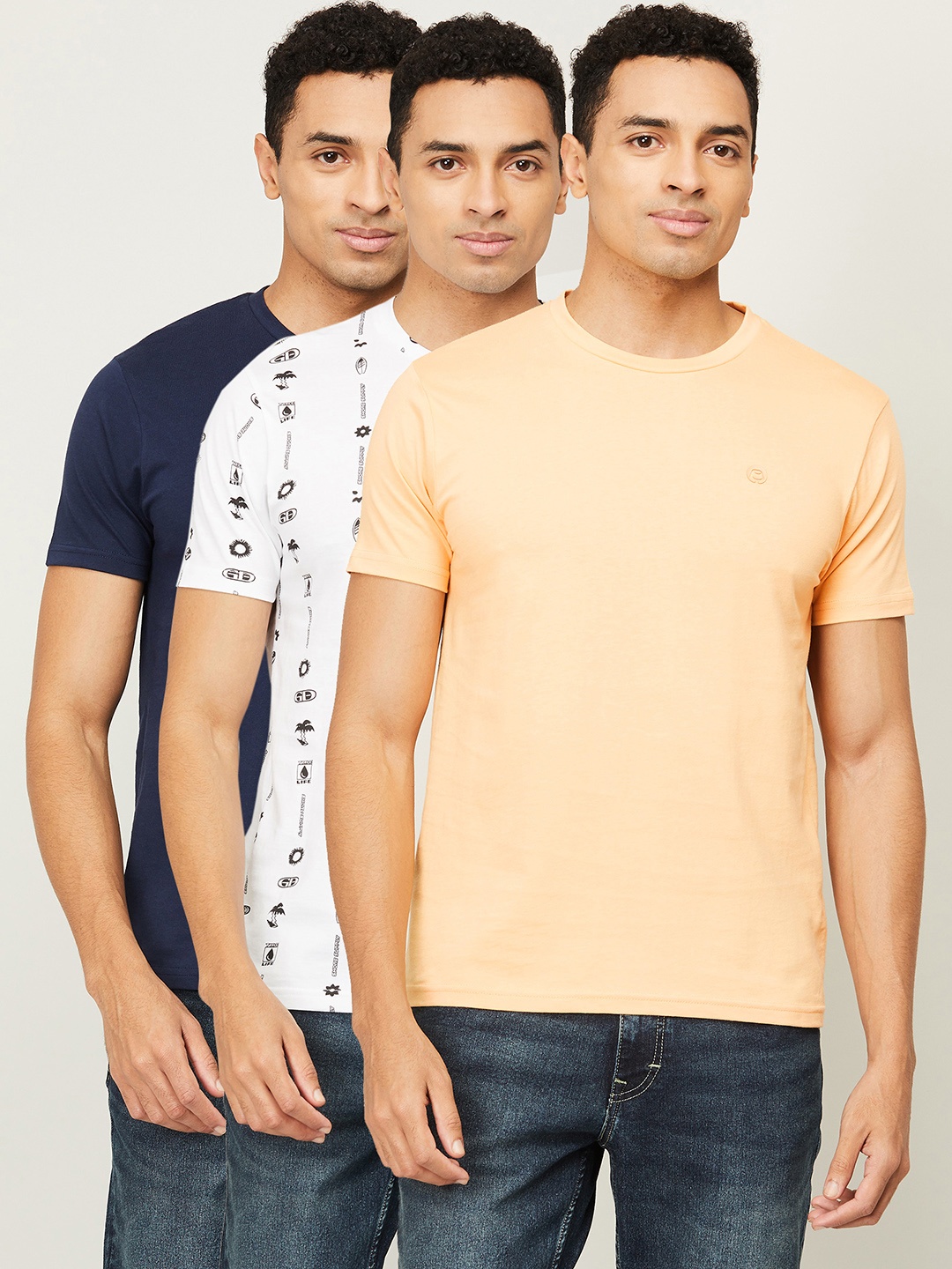 

Bossini Men Blue Pockets T-shirt
