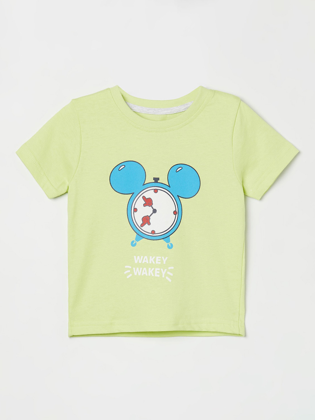 

Juniors Boys MICKEY Printed Lounge Tshirts, Yellow