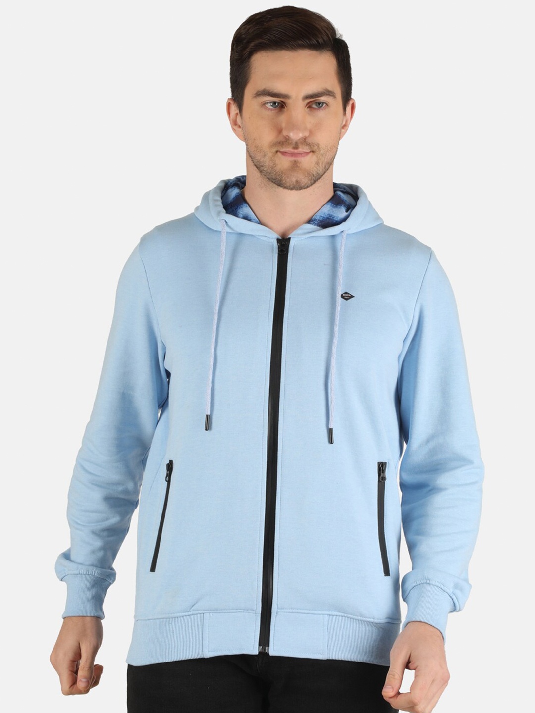 

Monte Carlo Men Blue Hooded Sweatshirt