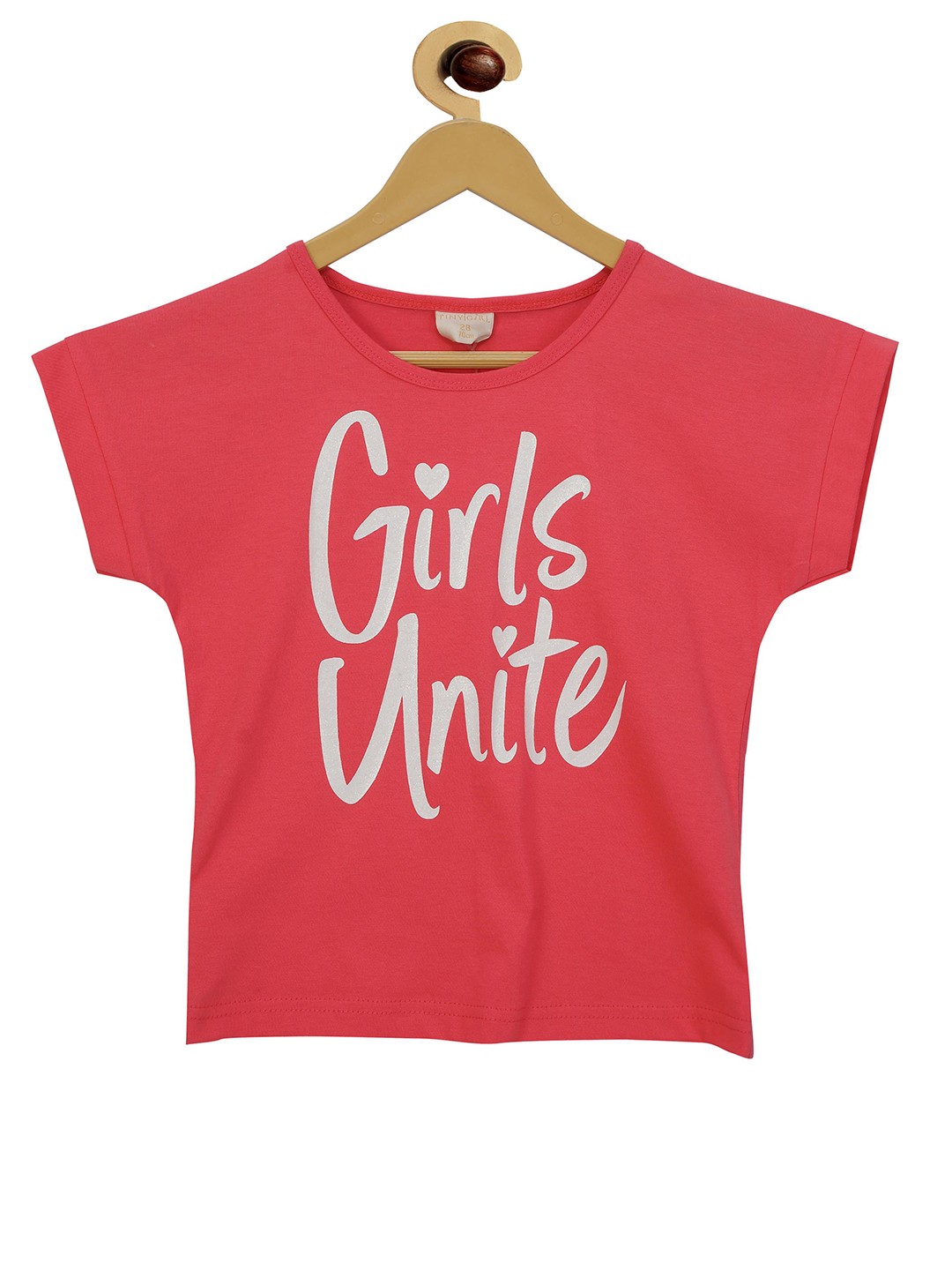 

Tiny Girl Red Print Top