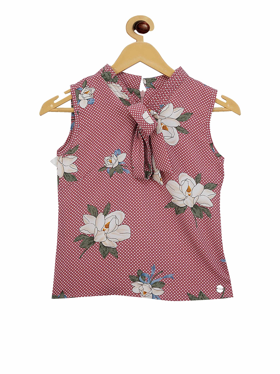 

Tiny Girl Pink Floral Print Top