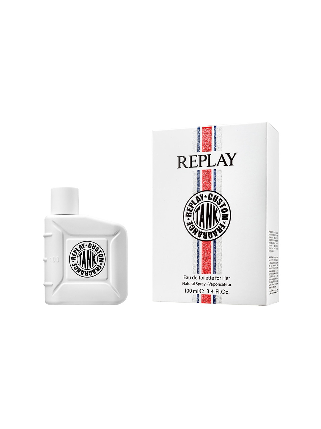 

Replay Women Tank Custom Eau de Toilette - 100 ml, White