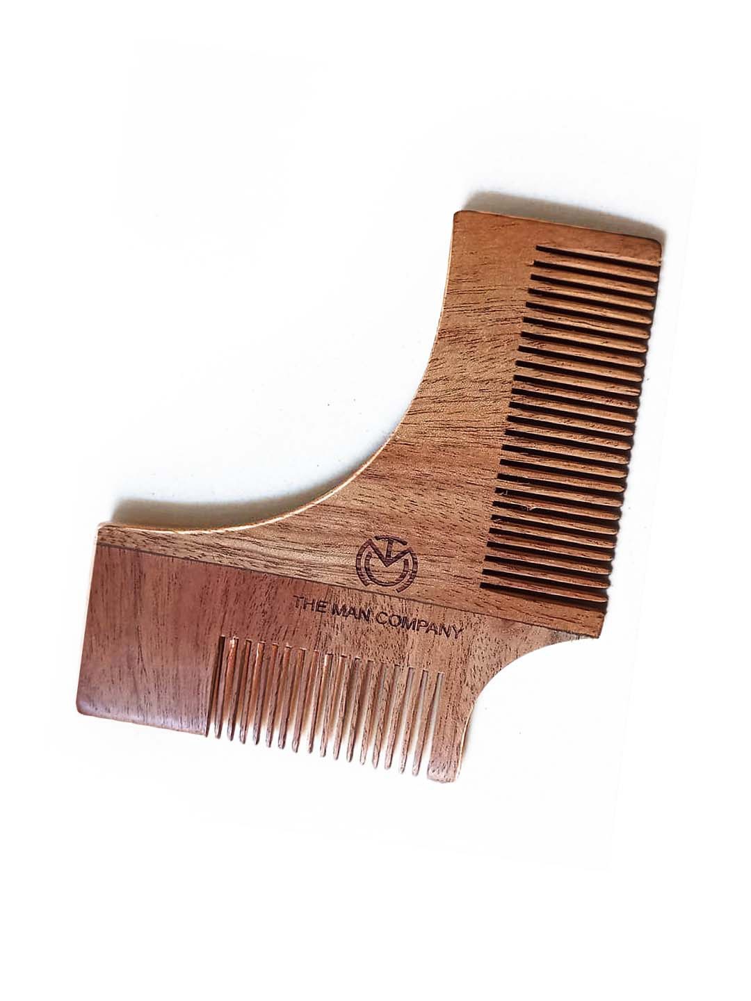 

THE MAN COMPANY Men Neem Wood Beard Shaper - Brown
