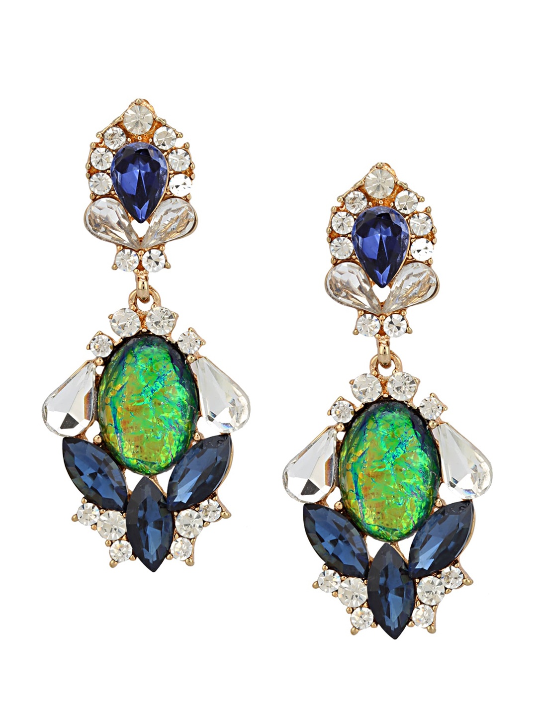 

Arendelle Blue Contemporary Drop Earrings