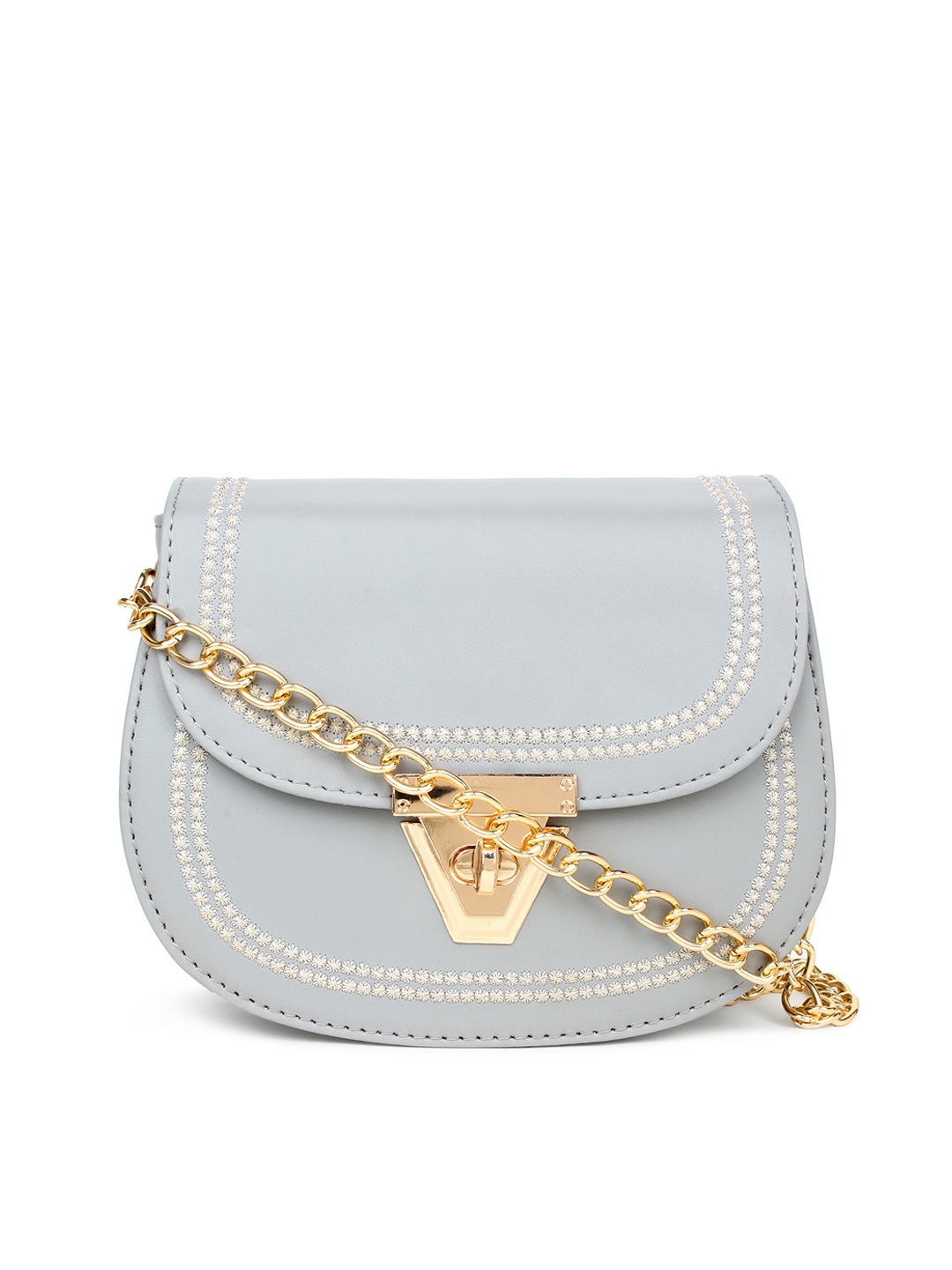 

LEGAL BRIBE Grey Bucket Sling Bag